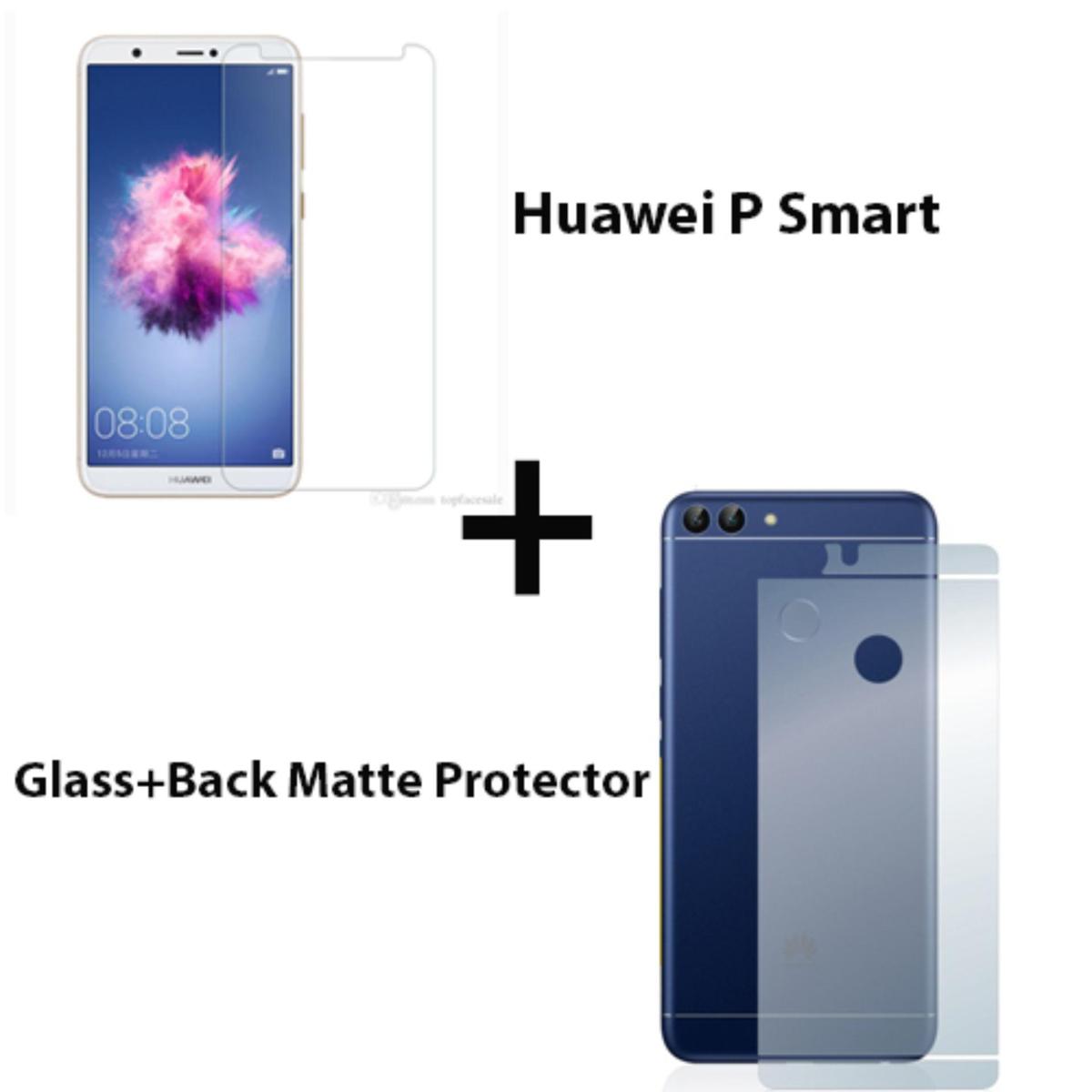 Huawei P Smart Polish Tempered Glass Screen Protector Back