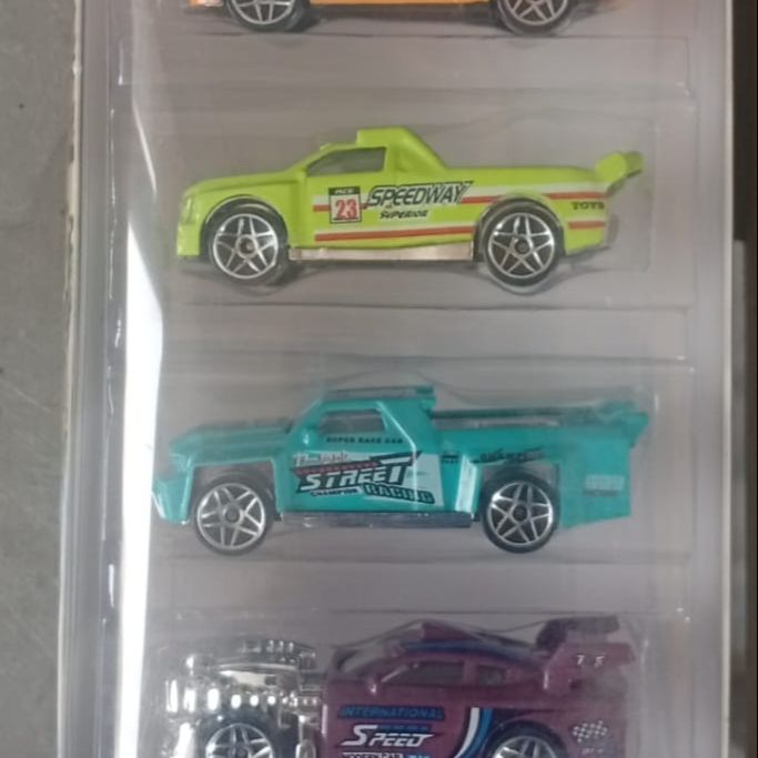 Pack of 5 Premium Metal Diecast Cars Hotwheels – 1:64 Alloy Mini Toy Vehicles for Kids & Collectors view 4