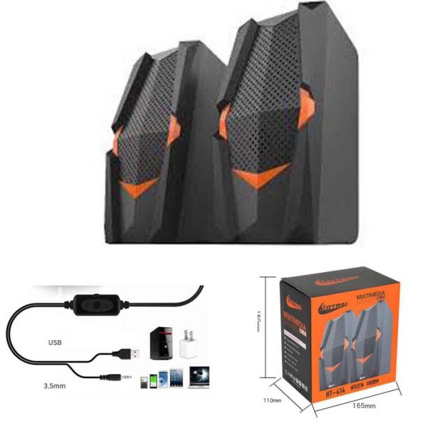 Hotmai HT414 Best Sound USB 2.0 Multimedia Speakers For Computers