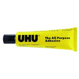 UHU All Purpose Adhesive Glue - Extra Strong Clear Glue 60ml. (2 oz.)