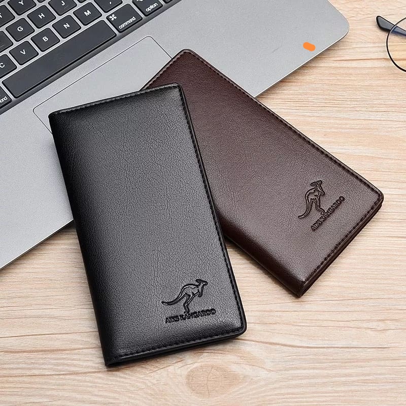 slim and light weight Pu Leather Wallet For Men