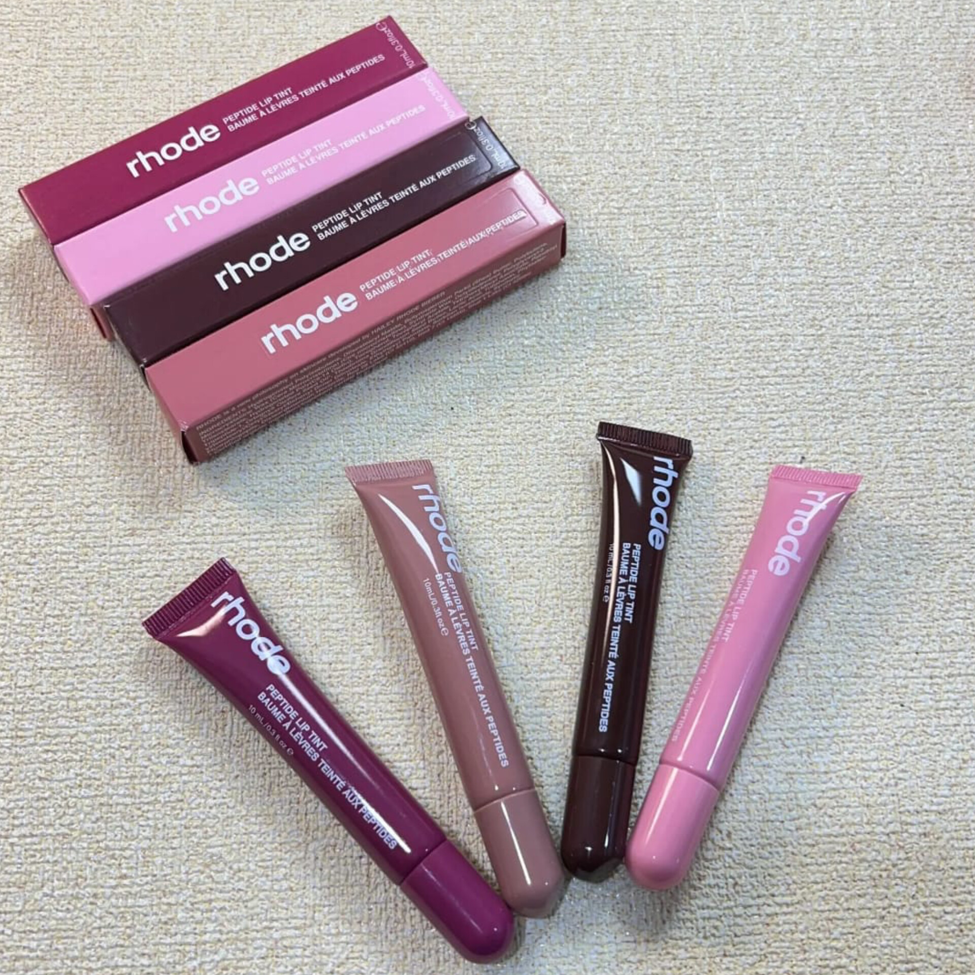 Top Selling Rhode Lip Gloss High Pigment Moisturizing Plum Juicy Lip Balm Tint | Lip Care Treatment Peptide Lip Tint Hydrating Lip Gloss Smooth Lip Balm Lip Oil