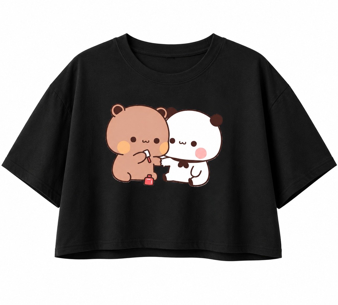 ALISAVER-Trendy Dudu Bubu Crop Top For  Girls and Womens