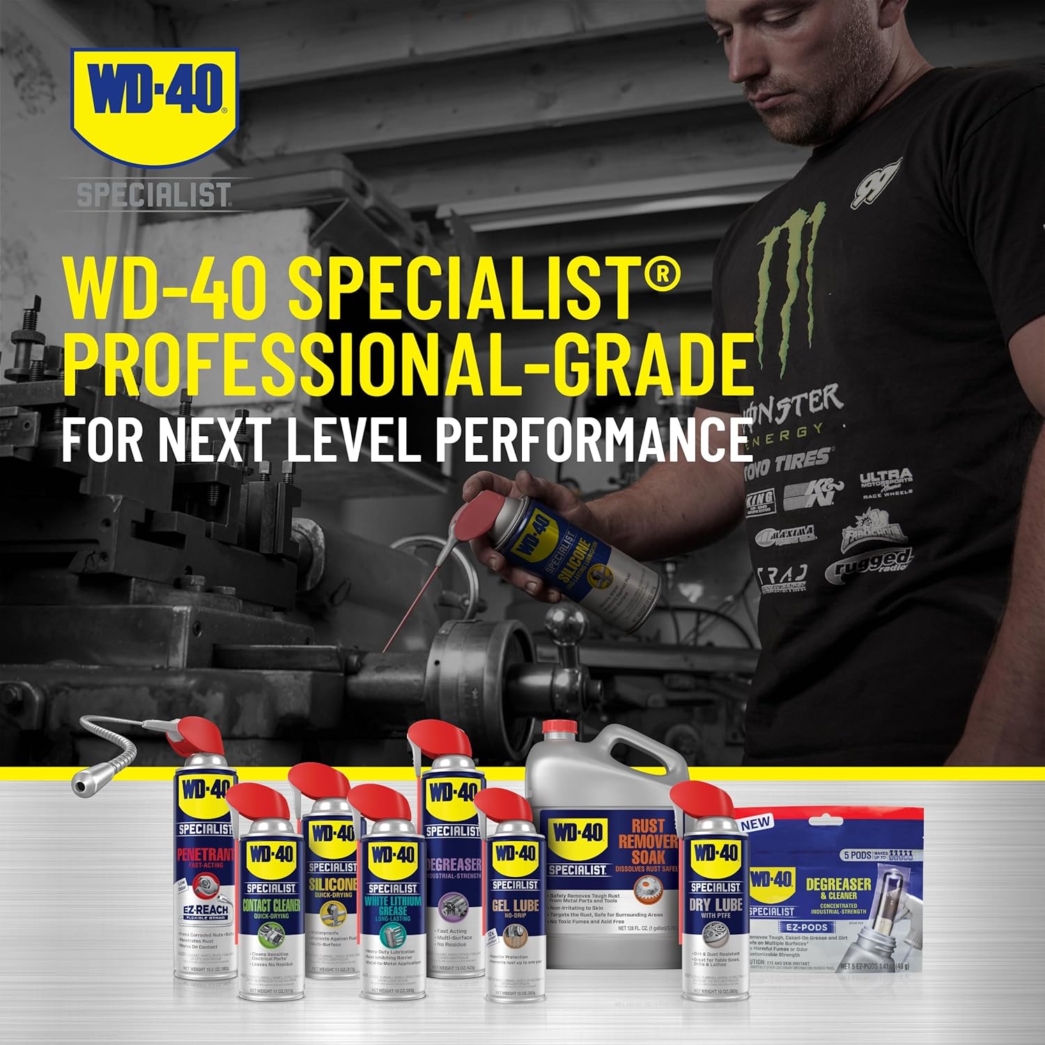 WD40 Silicone Lubricant -400ML-