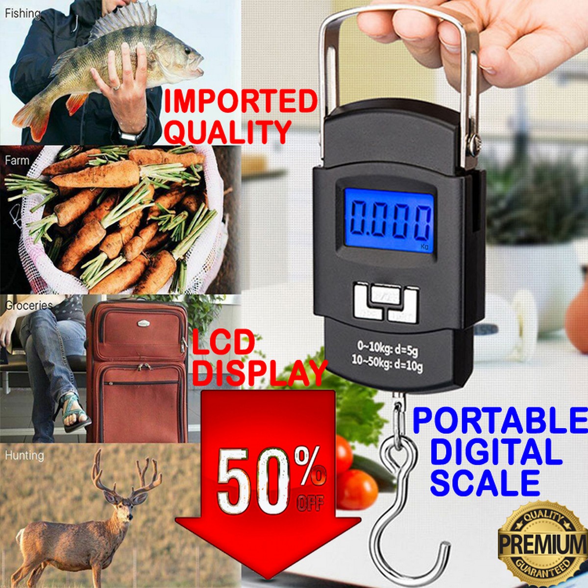 Digital deer store scale