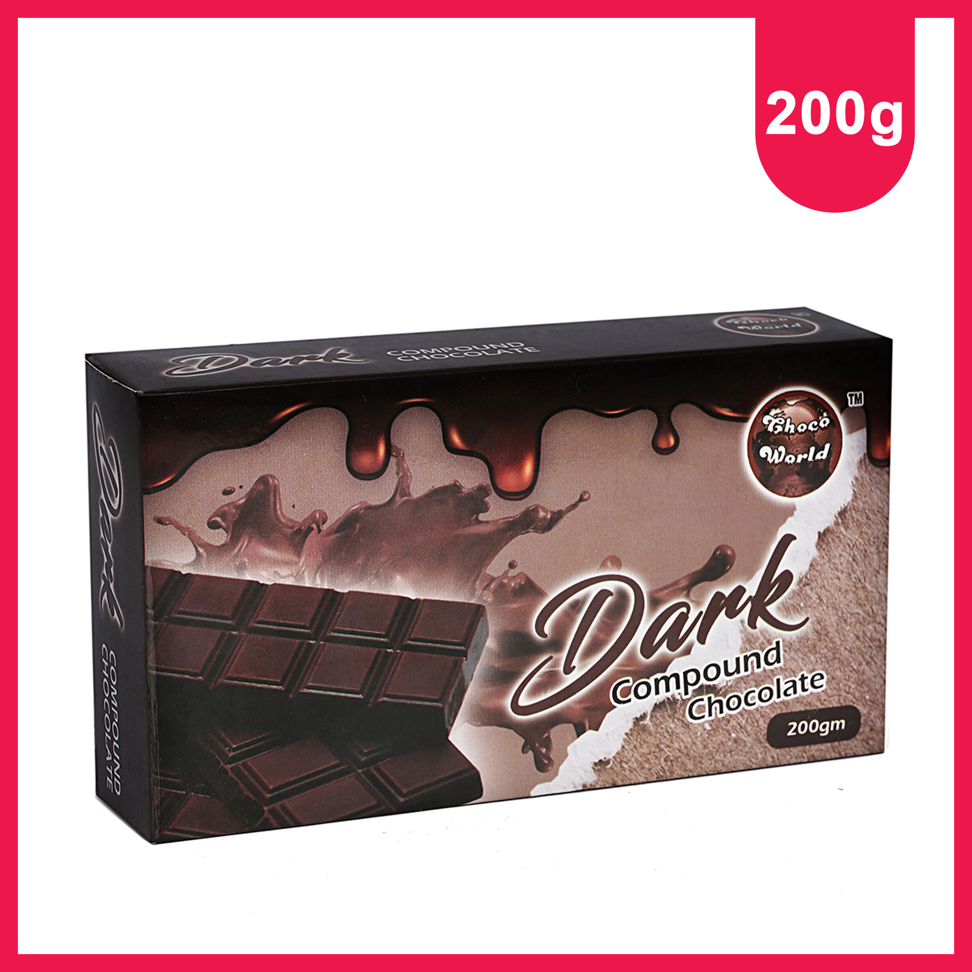 Dark Compound Slab ( 200 Grams )