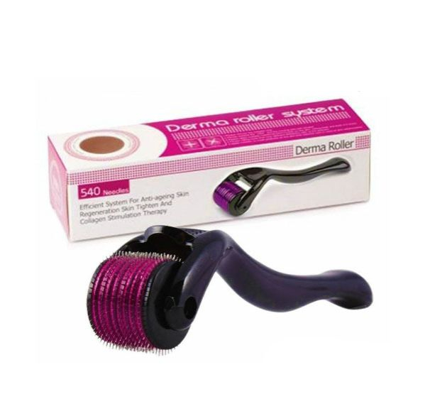 Derma Roller 1mm - Derma Roller for Hair Growth - Derma Roller for Skin - Derma Roller for Face - Derma Roller for Hair