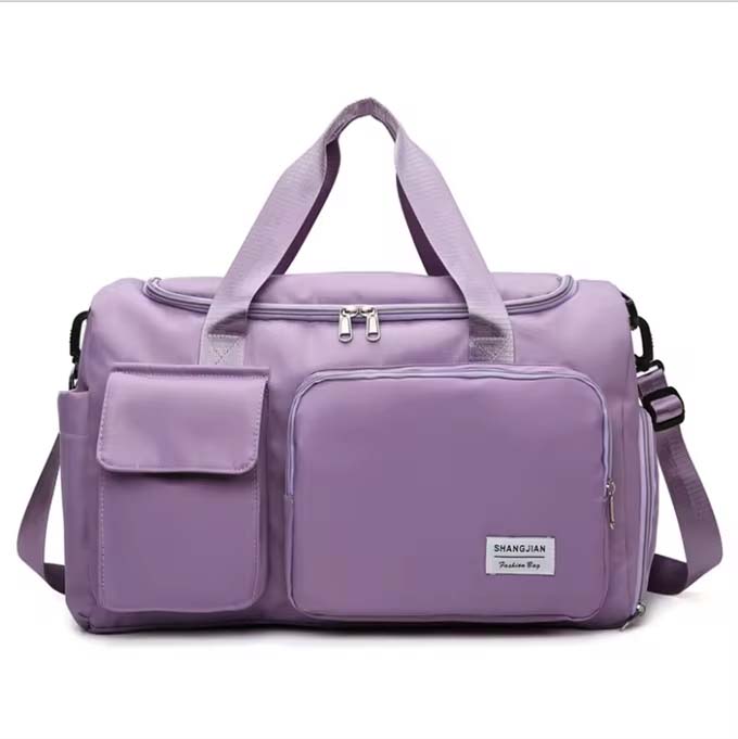 Travel Bag Man & Female Large-Capacity Hand Luggage Dry-Wet Separation Sports Fitness Bag Short-Distance Travel Package Waterproof