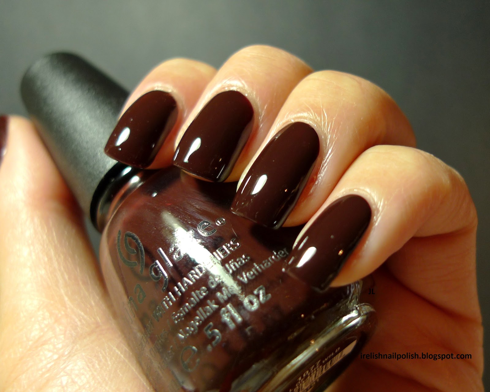 Chocolate Brown Nail Designs - wide 7
