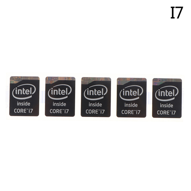 Variety Of Choices Original 4th Generation I3 I5 I7 Celeron Intel Core Sticker Label 5pcs Logo