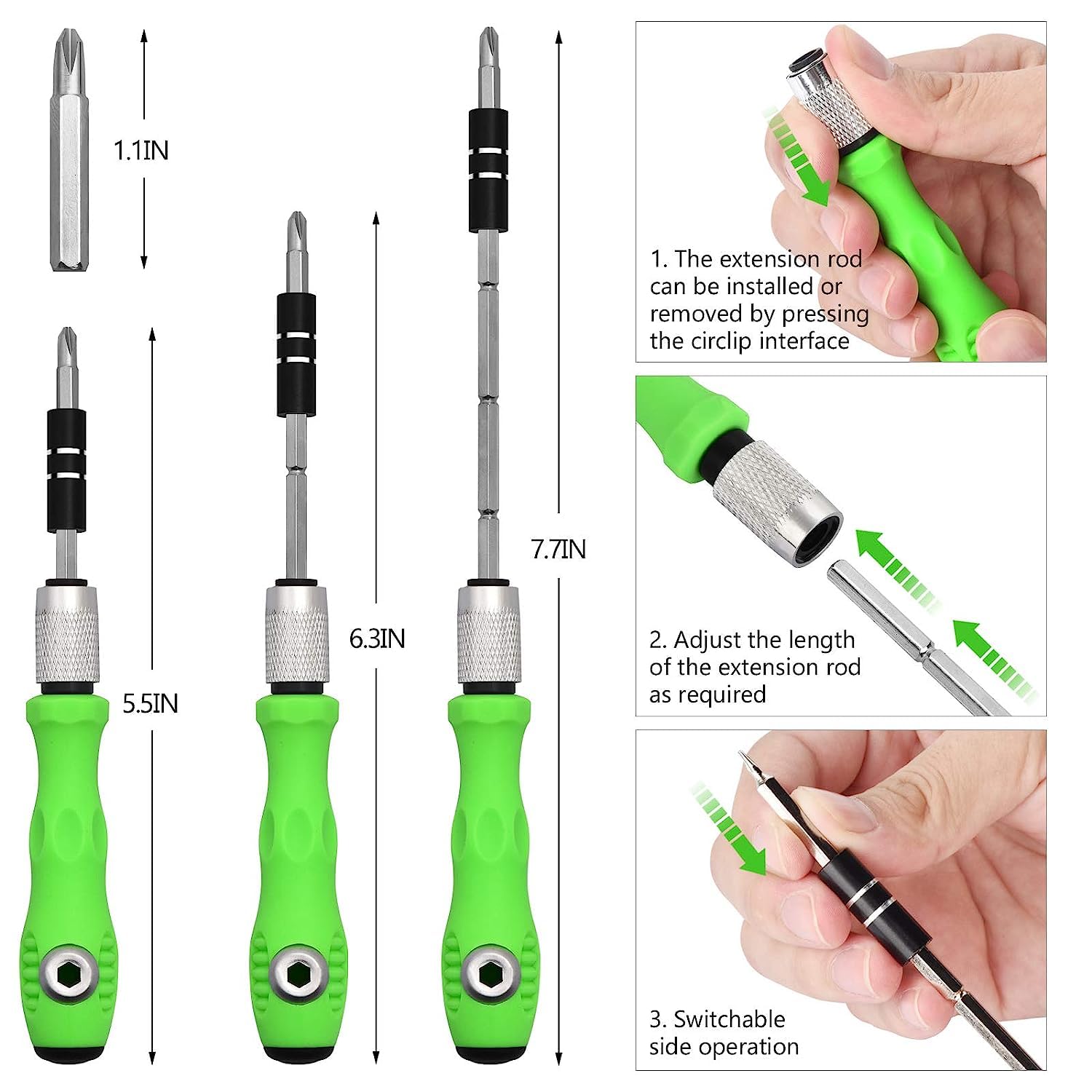 Electronic Spices 32 In 1 Screwdriver Tool Set Tool Kit For Mobile, Laptop Repairing & Repair Tool Kit - Multicolour