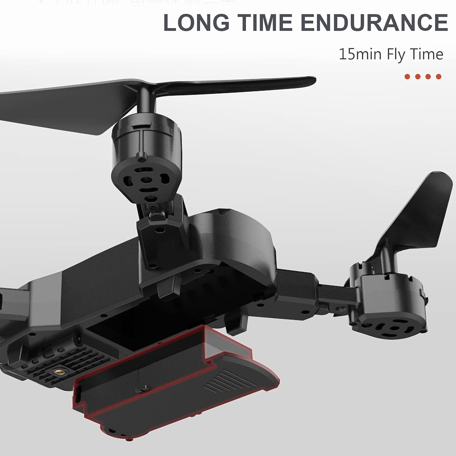 DM99 Drone with Dual Camera, 4K UHD Camera DM99 Drone, RC Quadcopter with 3D Flips, Trajectory Flight, Headless Mode, Altitude Hold, One Key Take Off/Landing, Bag and 2 Batteries
