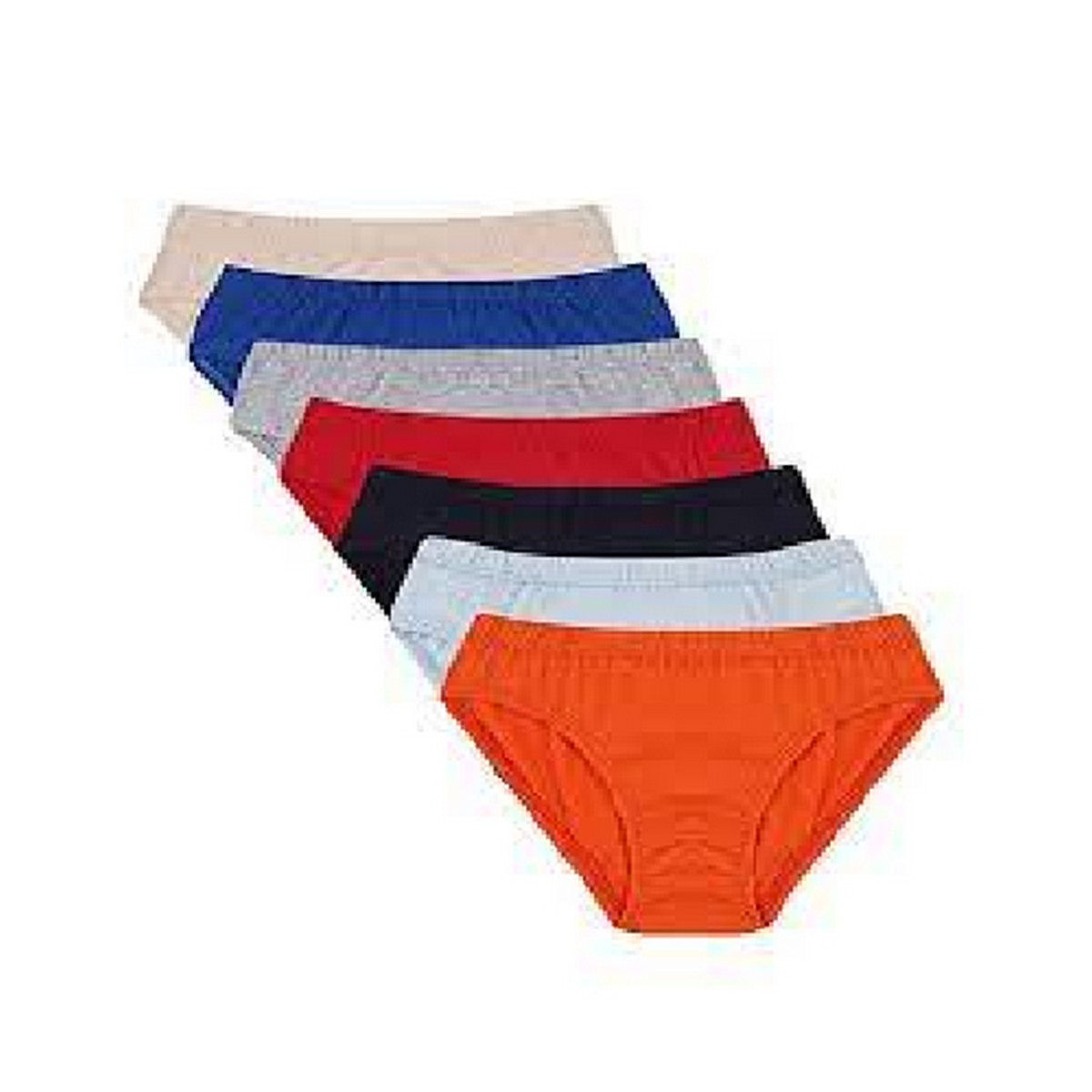 Pack Of 5 Multi Color Brief Under Wear For Girlswomen Cotton Crystal Packing 5 Pieces 2350