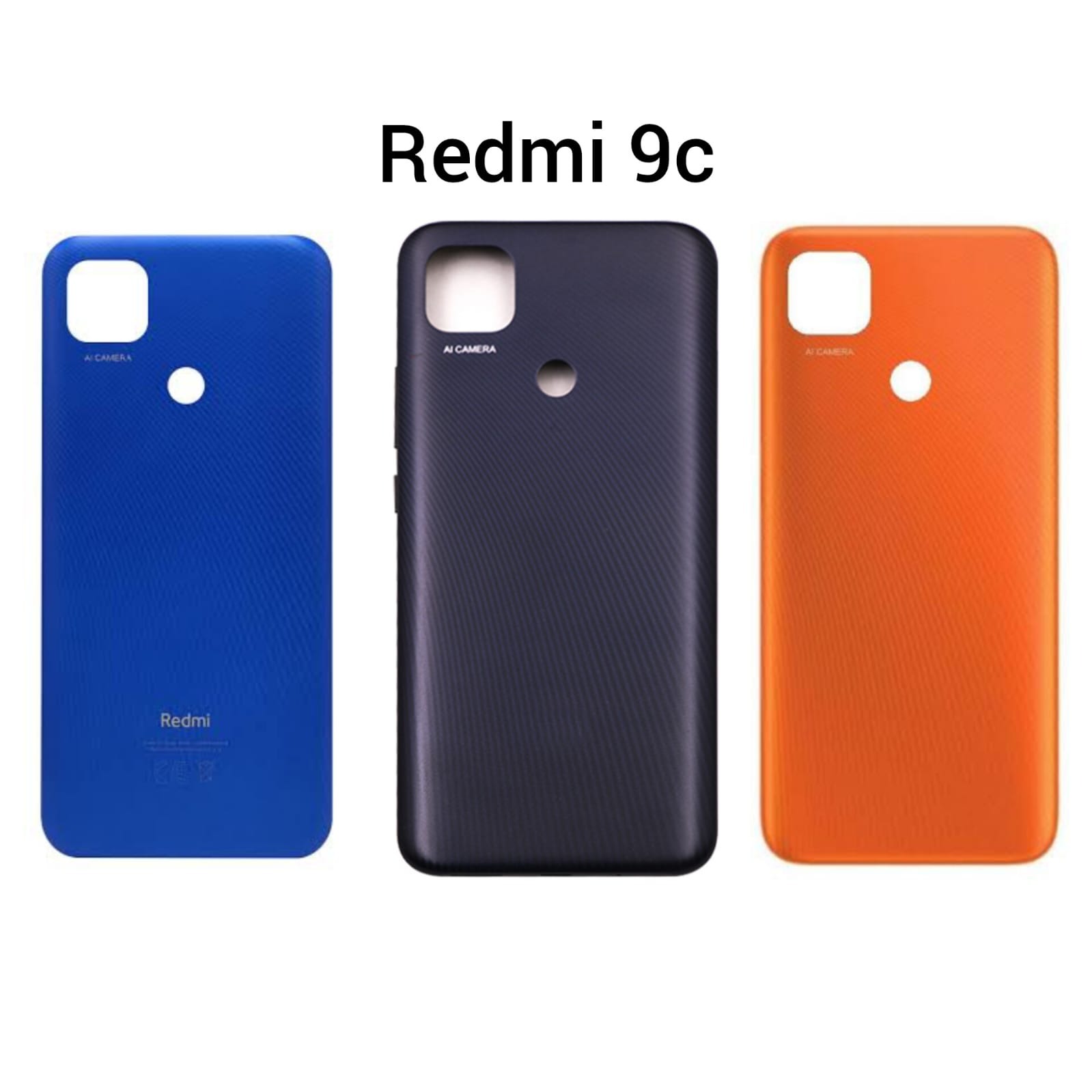 REDMI 9C Battery Back Cover Rear Door Housing Case, Back Panel for Redmi 9c.