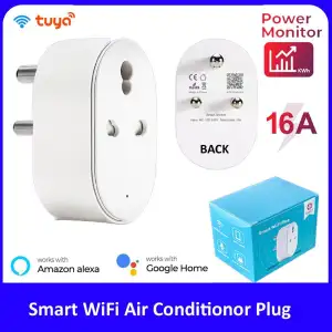 Tuya Smart Socket WiFi RF 433MHz Plug 220V 3000W Wireless Remote Control Outlet  Switch EU Voice Control for Alexa Google Home