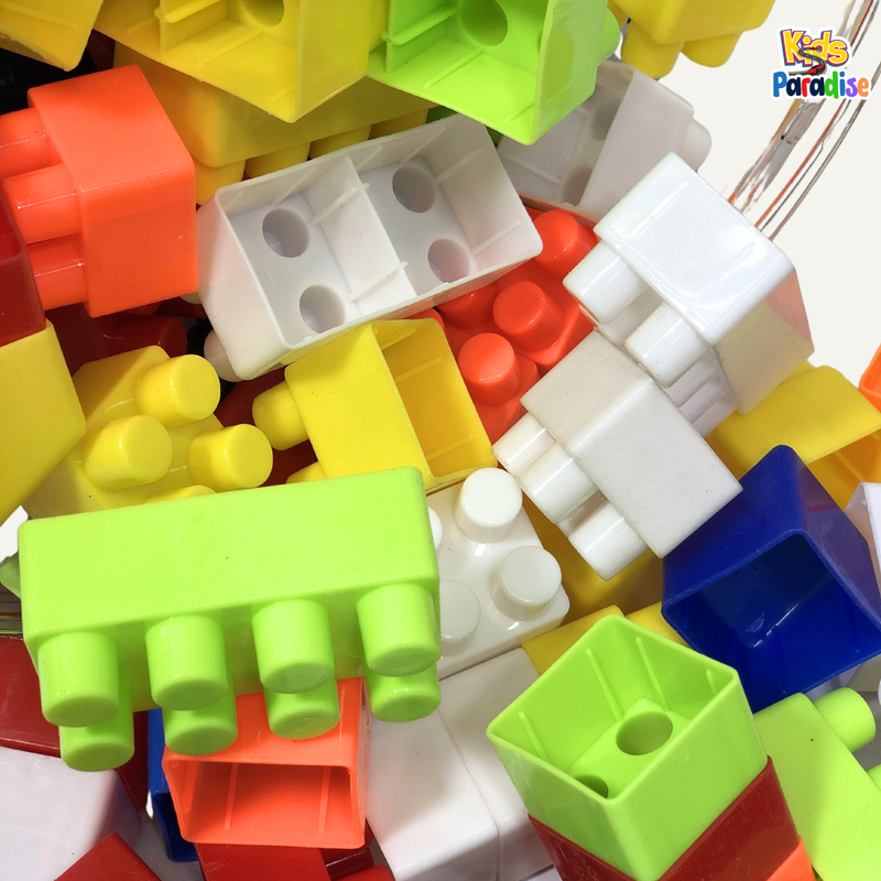 Small blocks bucket-Toys Building Blocks for kids Building Blocks Bucket Multicolor Big Size