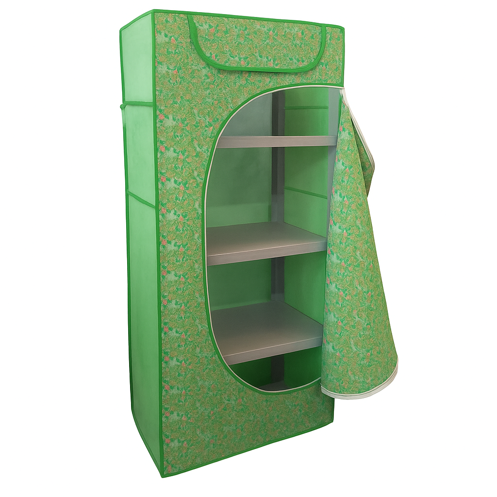 Large 5 Shelves Folding Wardrobe Mama Love For Kids HC-F046