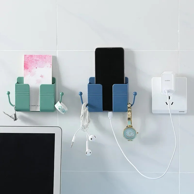 Universal Wall Mobile Holder | Wall-Mount Mobile Phone Holder for Charging & Holding - Multicolor