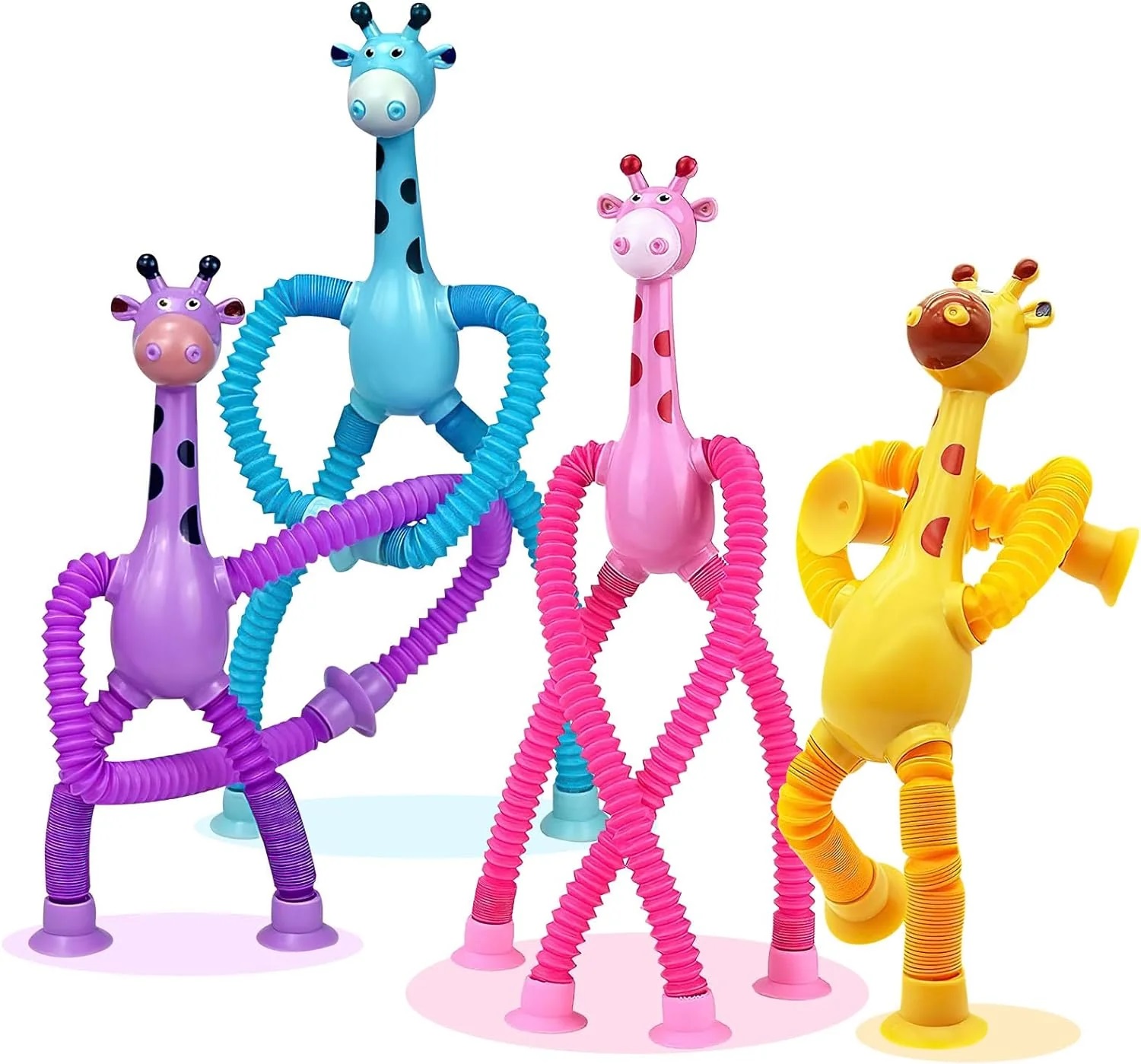 Cute Giraffe Stretch Tube Stress Relief Sensory Toy For Kids