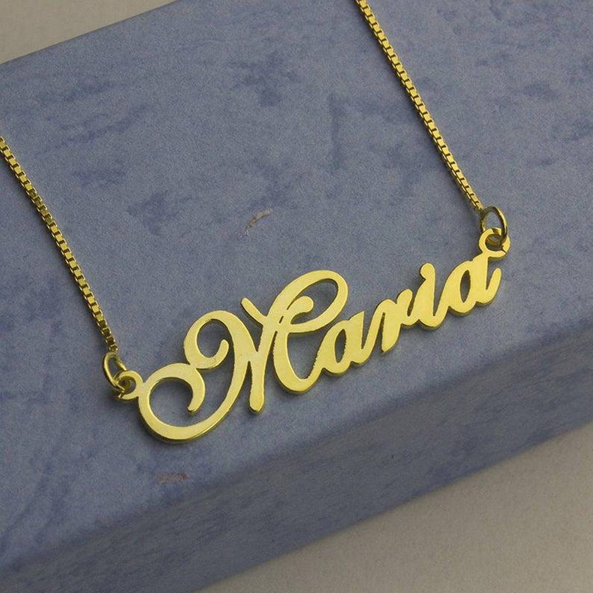 maria name locket