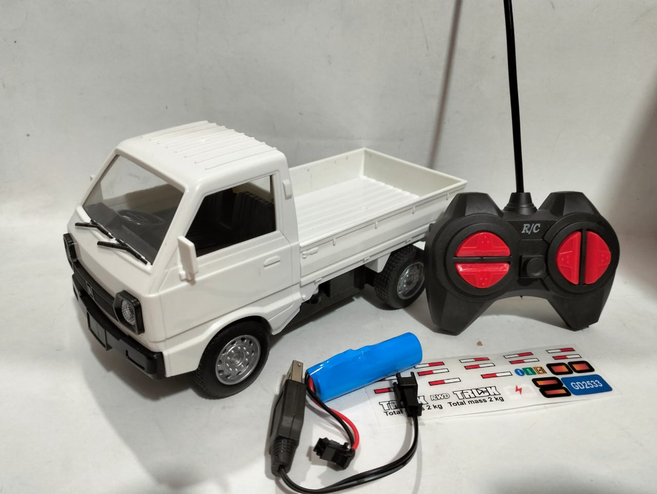 RC Suzuki Pickup Car | Suzuki RC Toy | 4 Channel Remote Control Car | 8-Inch Off-Road Toy Vehicle for Kids