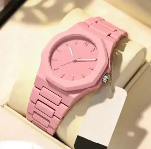 🔥Pink Arabic Aura Watch For Girls Stylish Aura Watch 100% Original Watch Amazing Smart Watch -Watch for Girls - Watch for women price in Pakistan