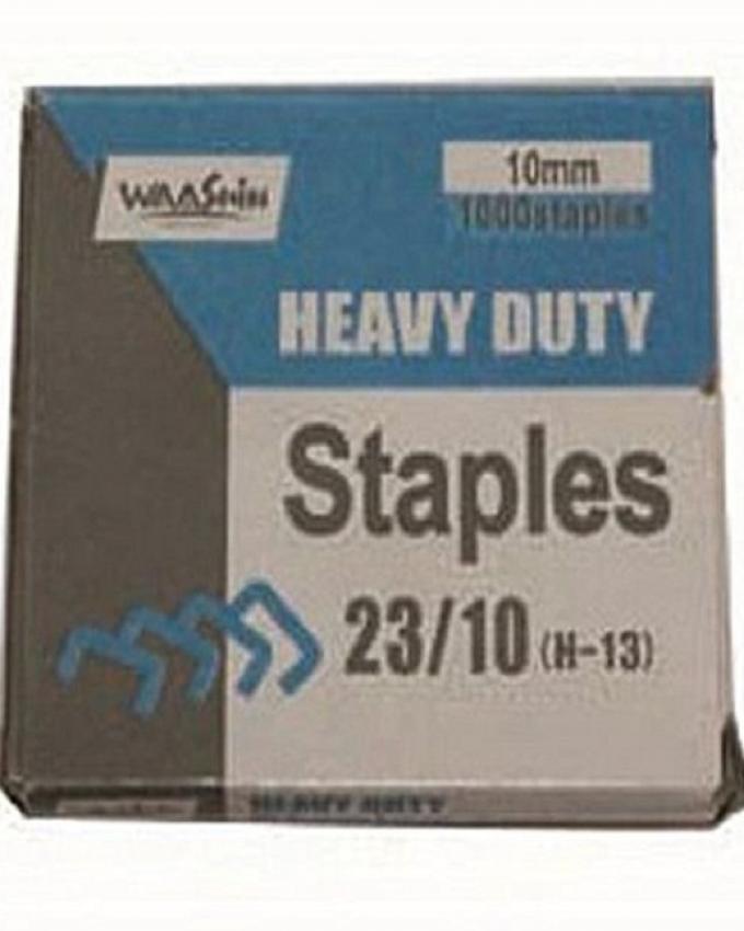 Heavy Duty Stapler Pins - 23/10 - 1 Packet - Silver | Daraz.pk