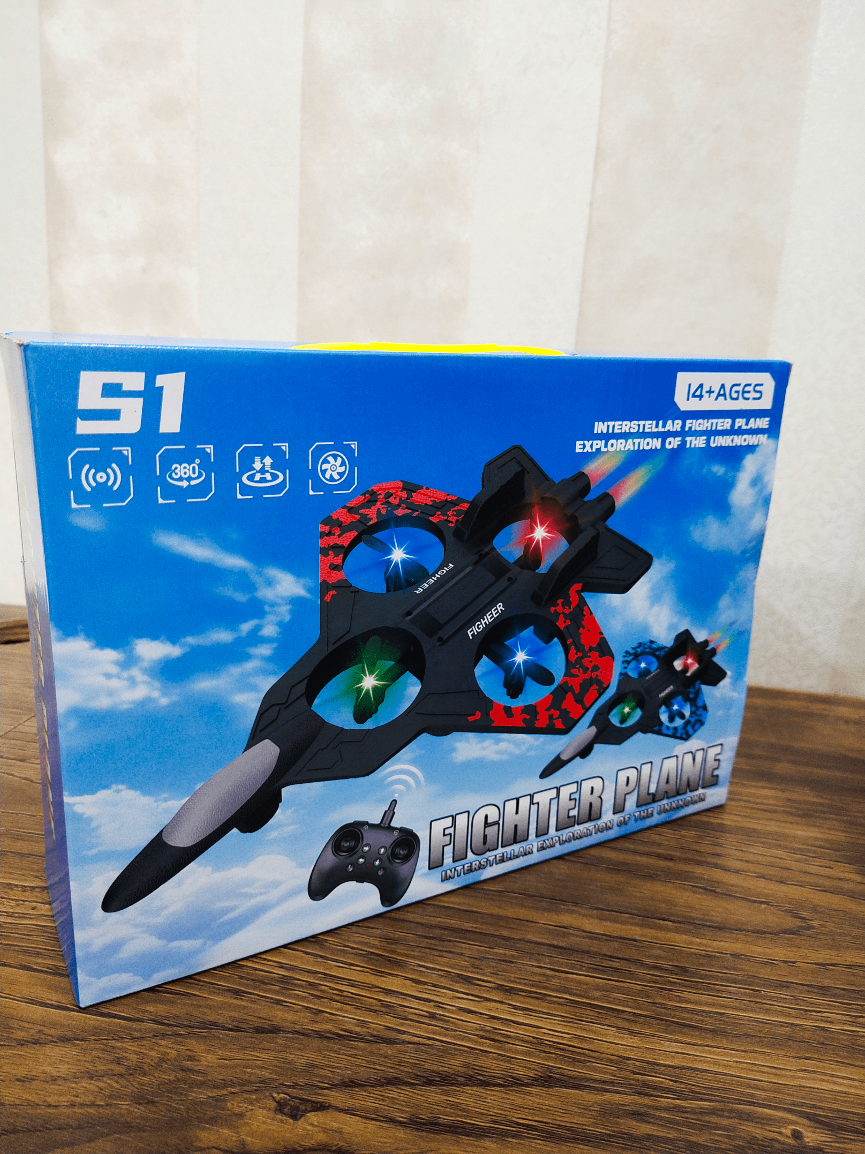 RC Combat Aircraft Drone – Remote Control Flying Jet Toy for Kids