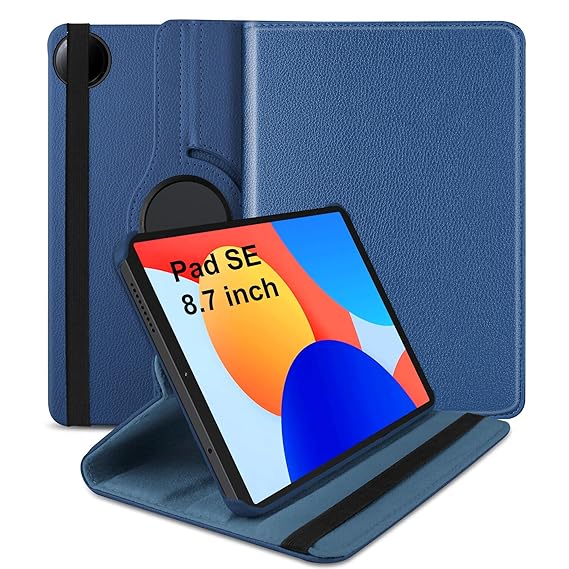 For CASE Xiaomi Redmi Pad SE 8.7 Case 360 Degree Rotating Stand Tablet Funda For Redmi Pad SE 8.7 inch 4G Case Cover 2024