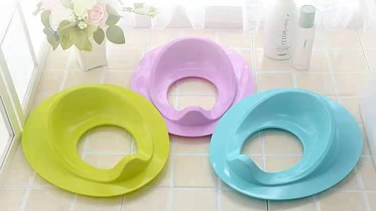 Portable Kids Travel Potty Seat Pad Baby Solid Toilet Training Seat Cover Toddler Urine Assistant without Cushion Children Pot Seater - Baby Potty Seat for Commode - Training Toilet Seat