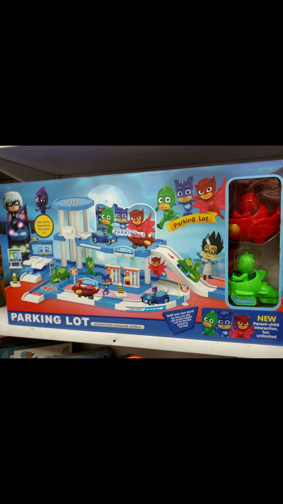 PJ Masks Action Figures Parking Plot Play Set Toy For Kids Daraz.pk