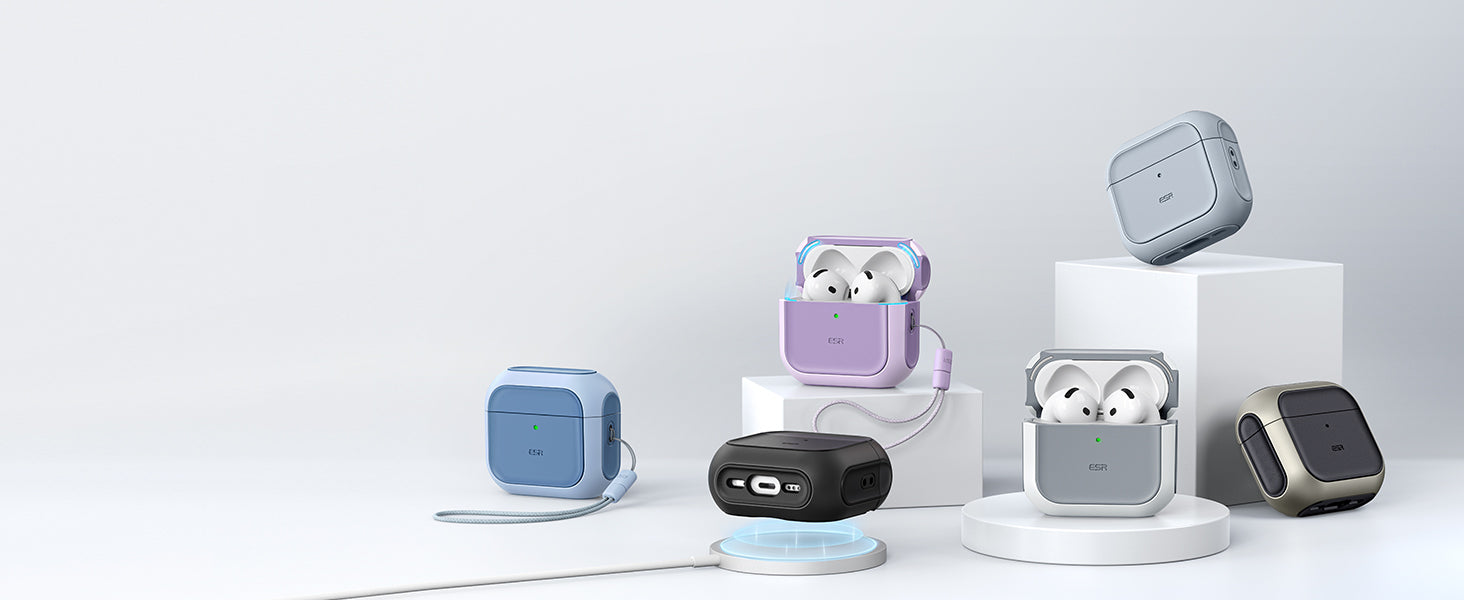 ESR AirPods 4 Orbit Hybrid Case with HaloLock Protective case with magnetic lid and shock-absorbing core 53 2d8f0da90fc651c463b63e7a5b619b89