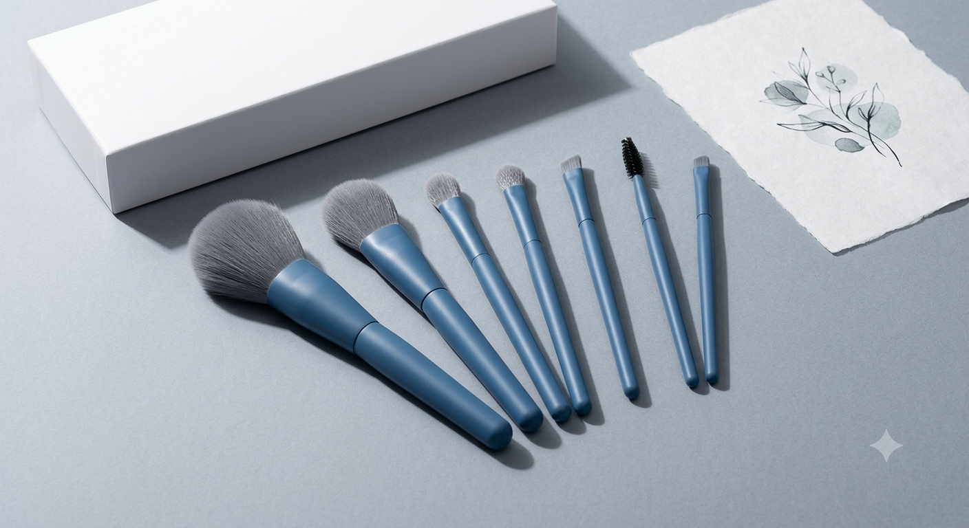 8 Mini Makeup Brush Set Macarons Eye Shadow Brush Portable Makeup Kit Makeup Brush Set Beauty Tool