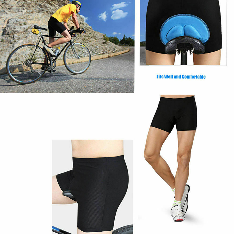 Padded Bike Shorts for Men Women Gifts 3D Padding Men Cycling Biking  Underwear Wholesale - AliExpress