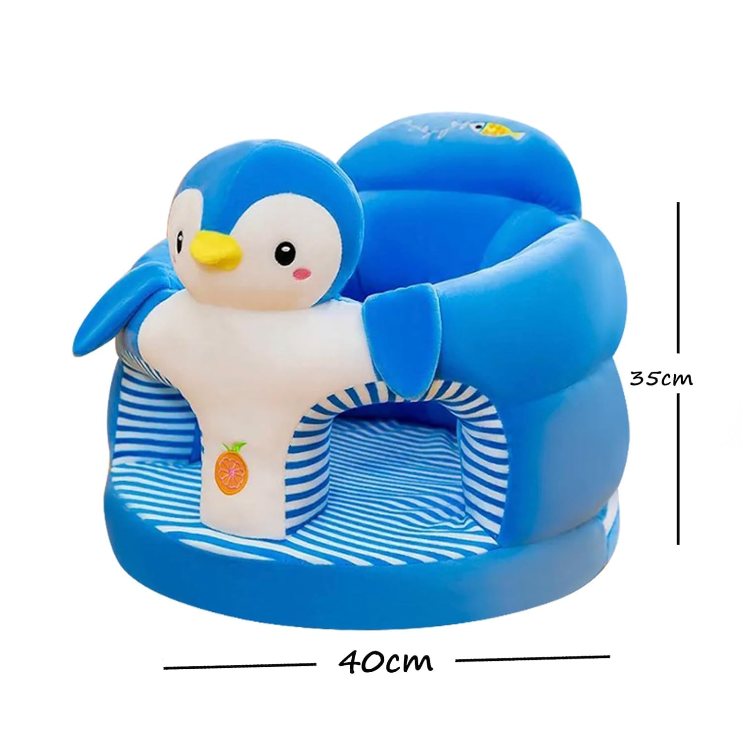 Sofa Seat Stuffed Rocking Chair Stability Sofa Toddler Nest Puff Cartoon Chair Cushion