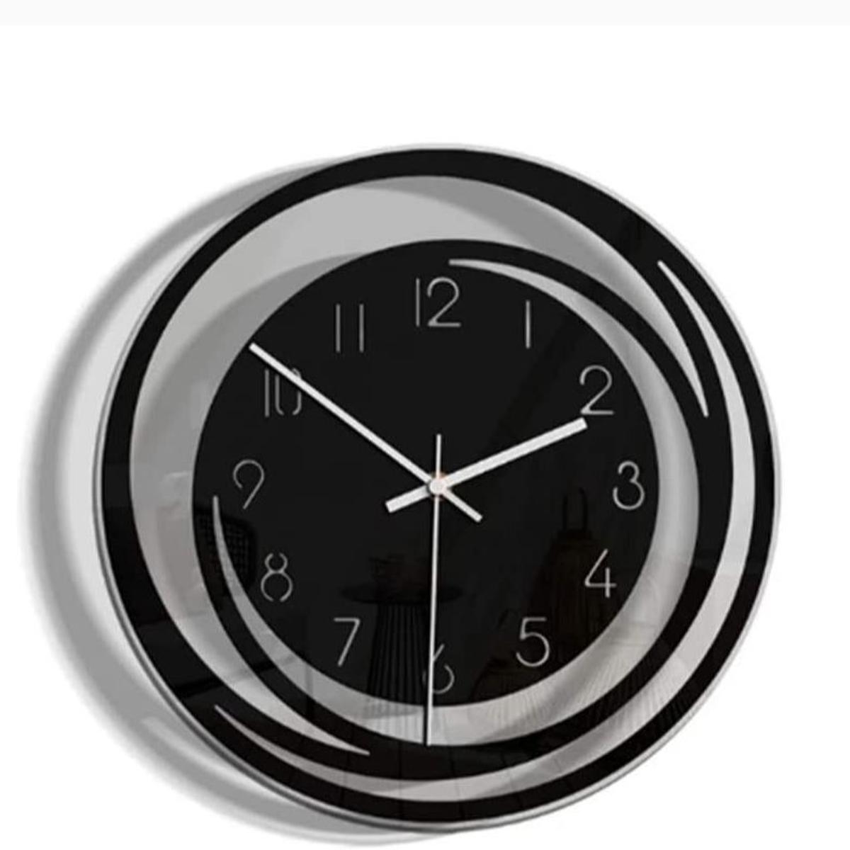 Creative Wooden Wall Clock Moon  Design Creative for Home Living Room Decor wooden clock for home and offices