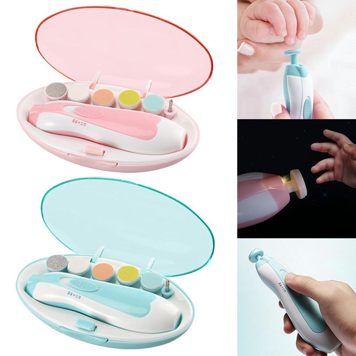 Baby Nail Clippers Safe Electric Baby Nail Trimmer, Baby Nail File Kit Born