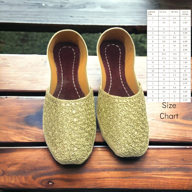 Khussa for boys kids golden khusa