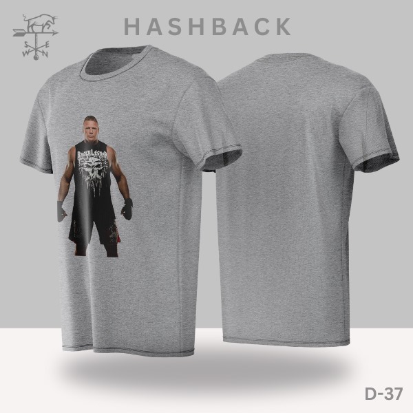 HashBack Printed Crew Neck T Shirt For Men - Round Neck II