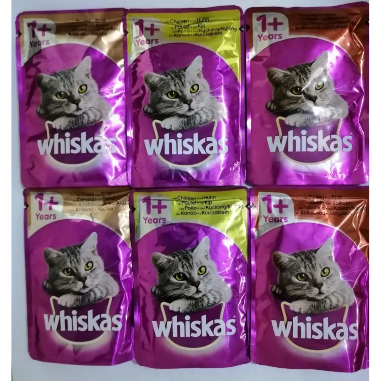 Whiskas packets cheap