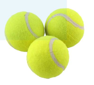 1 Pc Tennis Ball Durable Practice Ball for Cricket & tennis. Rubber tennis balls