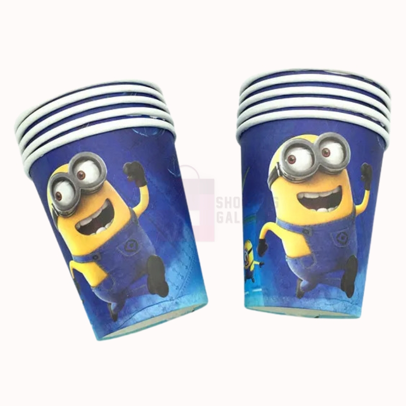 MINIONS THEME PAPER CUPS - PACK OF 10 PAPER CUPS - MINIONS CUPS | Daraz.pk