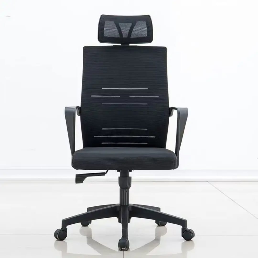 ComfortPro High Back Office Chair – Swivel & Adjustable Headrest  Work & Study  Working Chair  Furniture  Chair  Executive Chair  Gaming Chair  Computer Chair