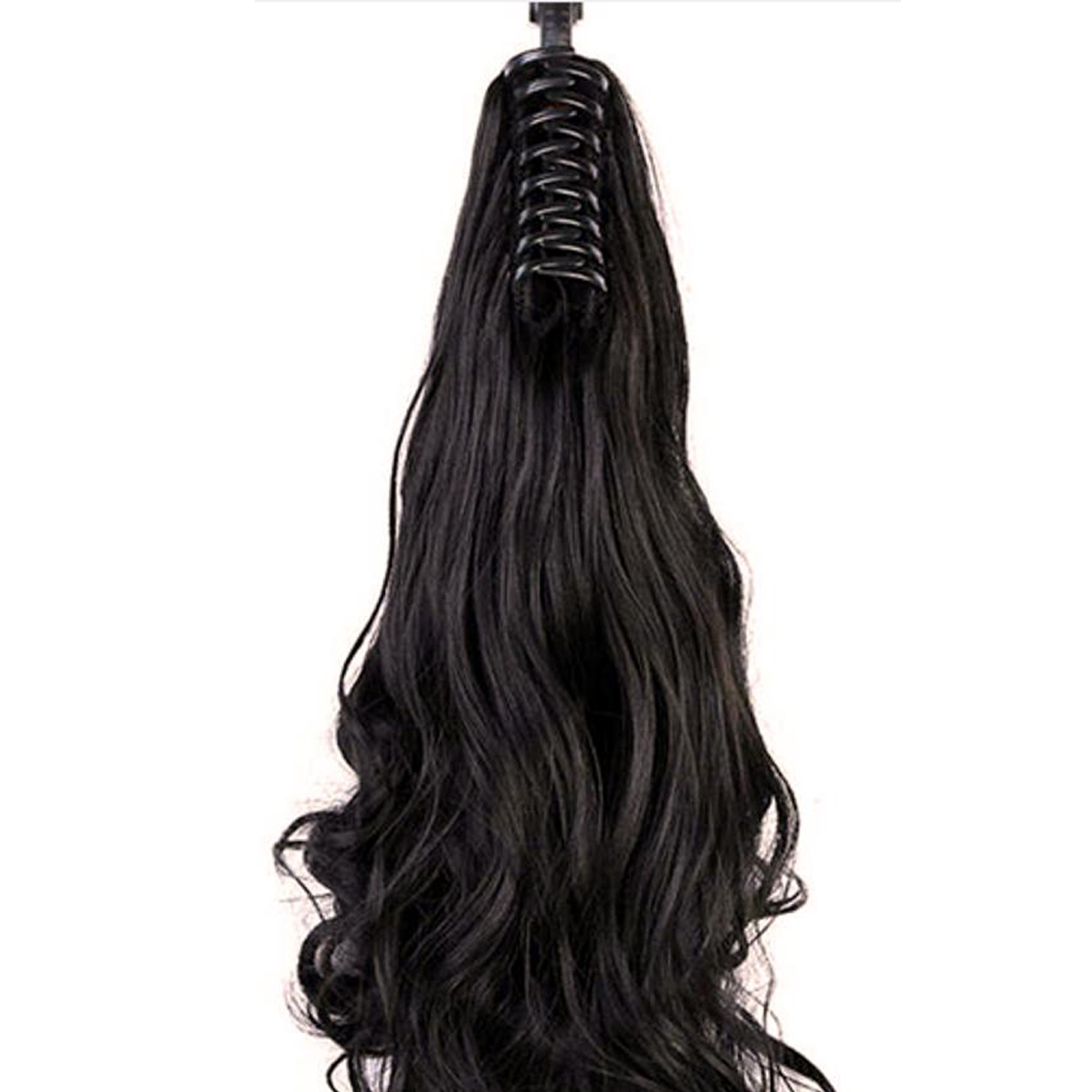 Body Wave Real Hair Ponytails Ponytail Hair Extension For Hair Style Addition - More Volume - More Style - Soft Curls - Can be Washed and Dyed