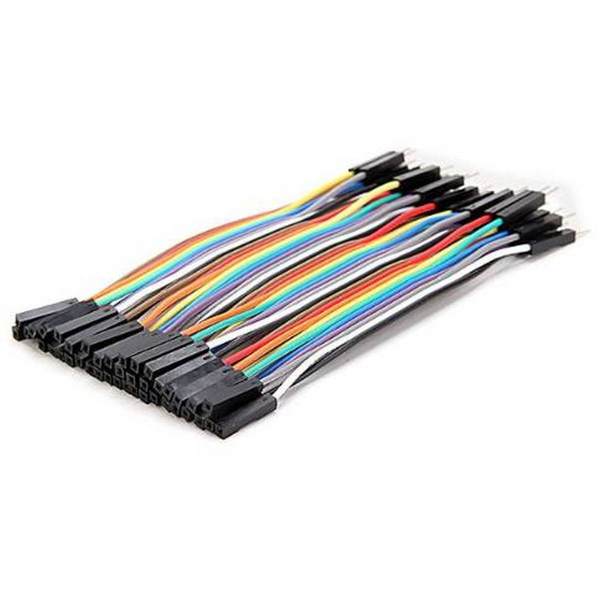 Jumper Wires 40 Pins Male To Female - 10cm For Breadboard, Arduino