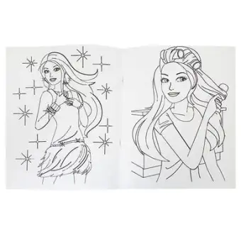 910+ Colouring Book Of Barbie HD