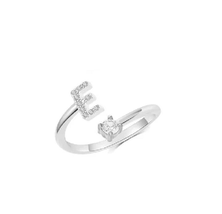 metal ring,alphabate ring,customize ring,girls ring,trending accessories,trending ring,a to z alphabet ring ,initial ring,name ring,letter ring,personalized ring,adjustable ring ,charm ring,band ring,zircon ring