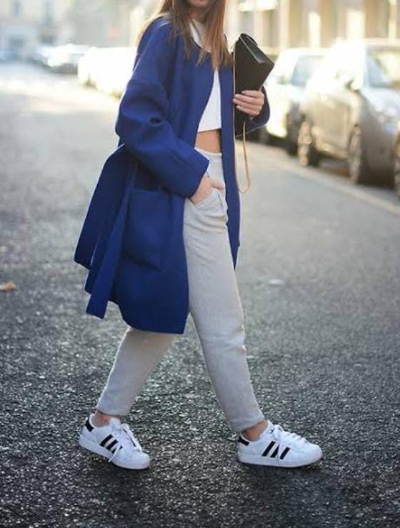 Women's white shoes ladies' flat shoes girls sneakers Athletic students casual breathable PU shoes