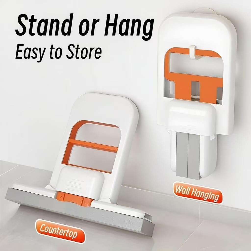 1pc Multi-Functional Mini Mop Retractable Wet & Dry Use