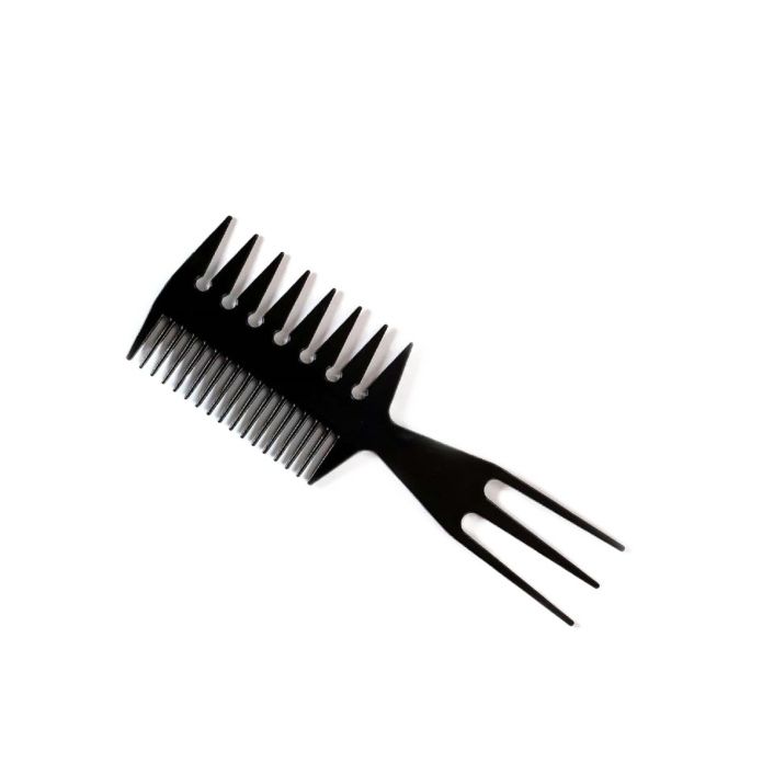 Wide Tooth Comb Wet Hair Styling Tangling Big Tooth Plastic Comb Curly Hair Comb Hair Color Comb And Hair Brush